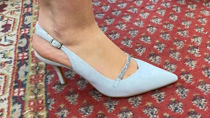 Zapatos azul turquesa 2