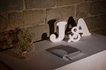 Letras madera