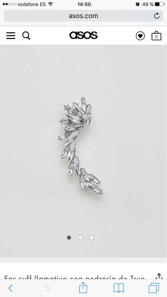 Pendientes! no encuentro lo que quiero: ear cuff - 1