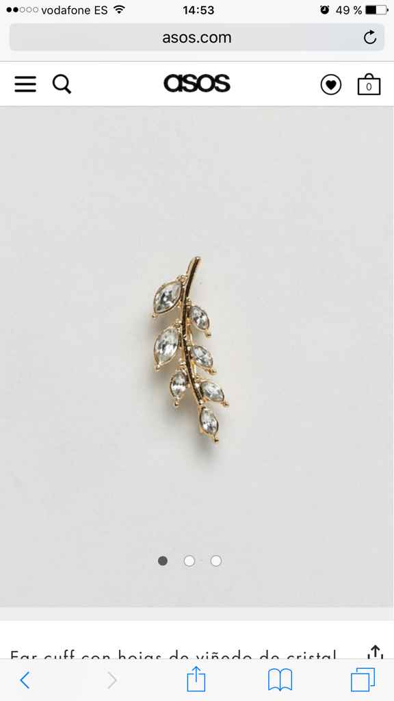 Pendientes! no encuentro lo que quiero: ear cuff - 4