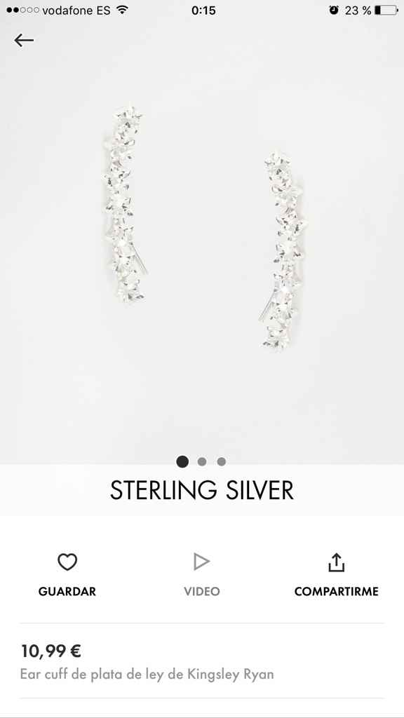 Pendientes! no encuentro lo que quiero: ear cuff - 1