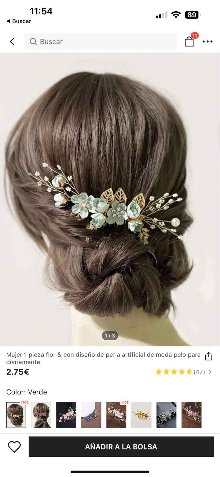 Tocado para trenza - 2