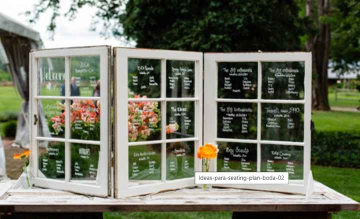 Ideas seating plan - 3
