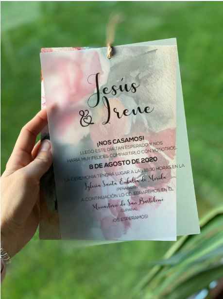 Invitaciones boda - 2