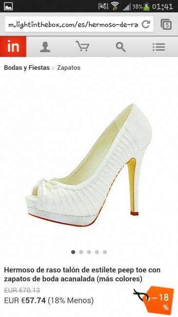 Novias ke lleven zapatos rojos en su dia B - 1