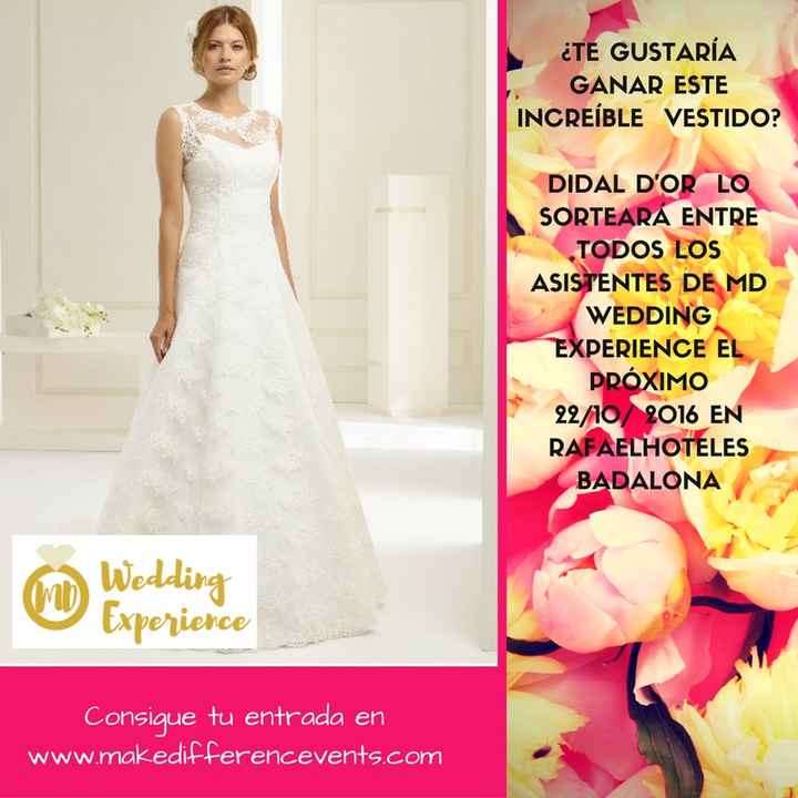 Sorteo vestido de novia