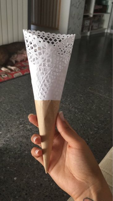 Socorro!! dónde compro el papel de los conos para el arroz???? - 1