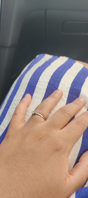 Como os lo pidieron y quiero ver los anillos!! 8