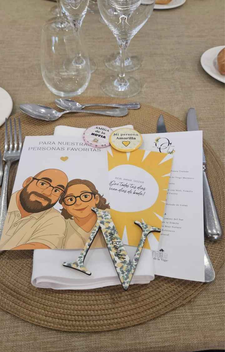 Nuestros detalles en mesa! - 1