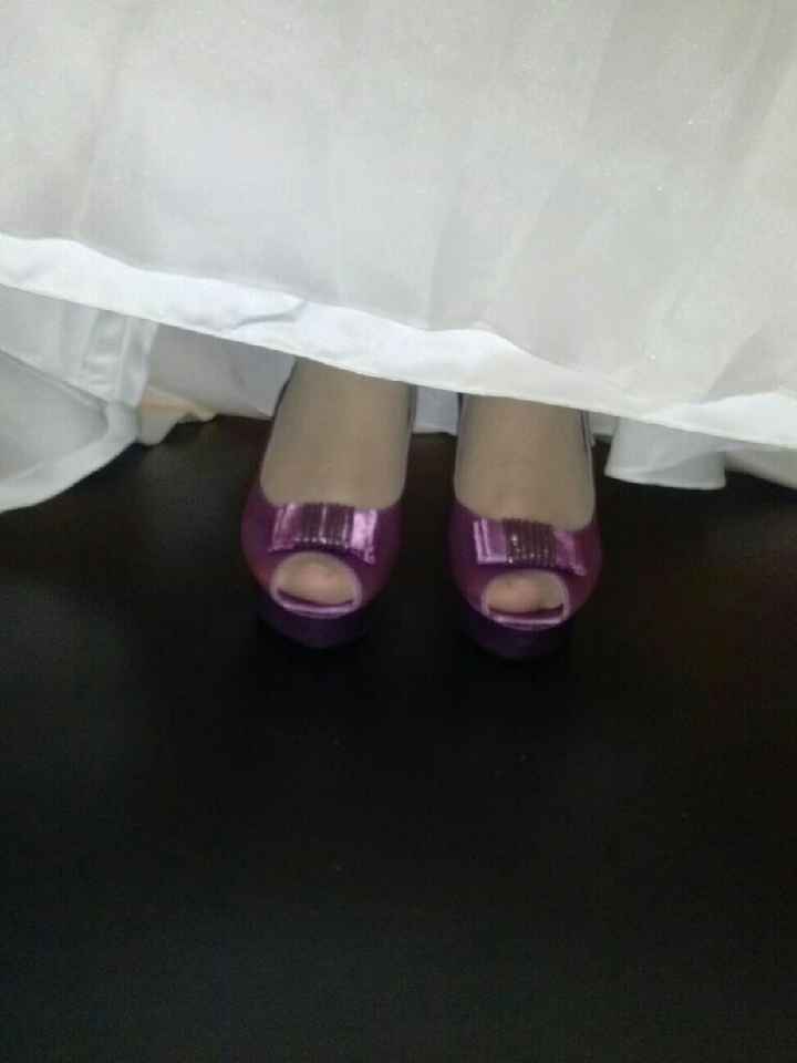 Pues si,  eran mis zapatos de novia! - 3