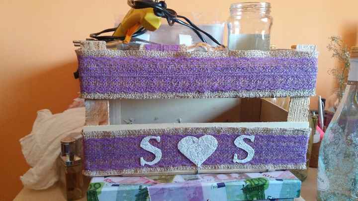 Letras, cajas para el arroz y cajas para mesa dulce - 1