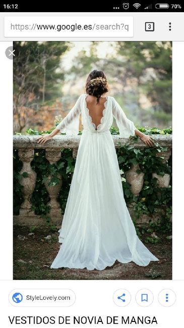 El dilema de Sherezade: ¿vestido de novia manga larga o de manga corta? 5