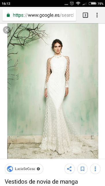 El dilema de Sherezade: ¿vestido de novia manga larga o de manga corta? 6