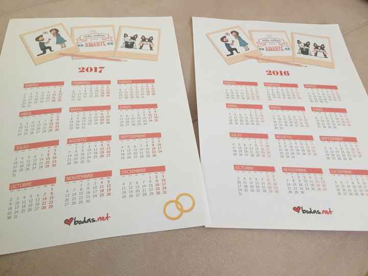 Ya tengo mi calendario!!!! yupiiii - 1