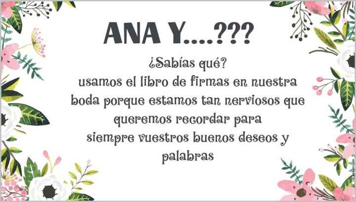 libro de firmas