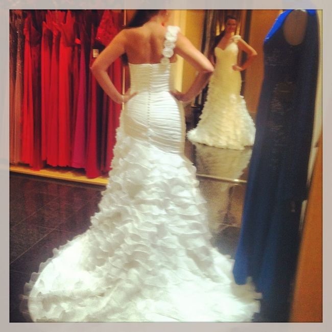 Nuestros vestidos corte sirena - 1