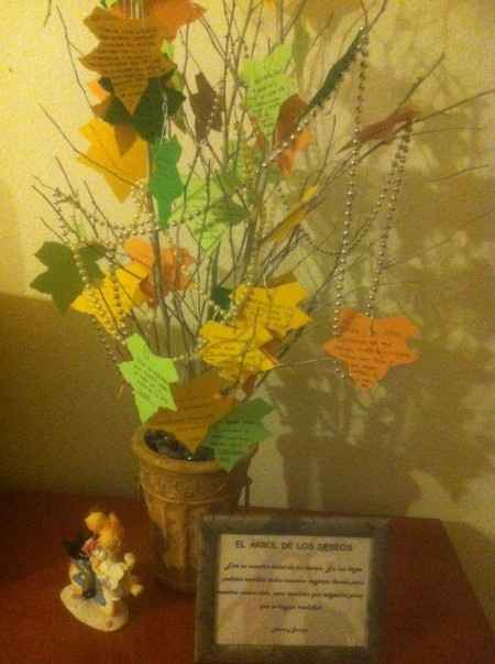 Arbol de los deseos y libro de firmas - 1