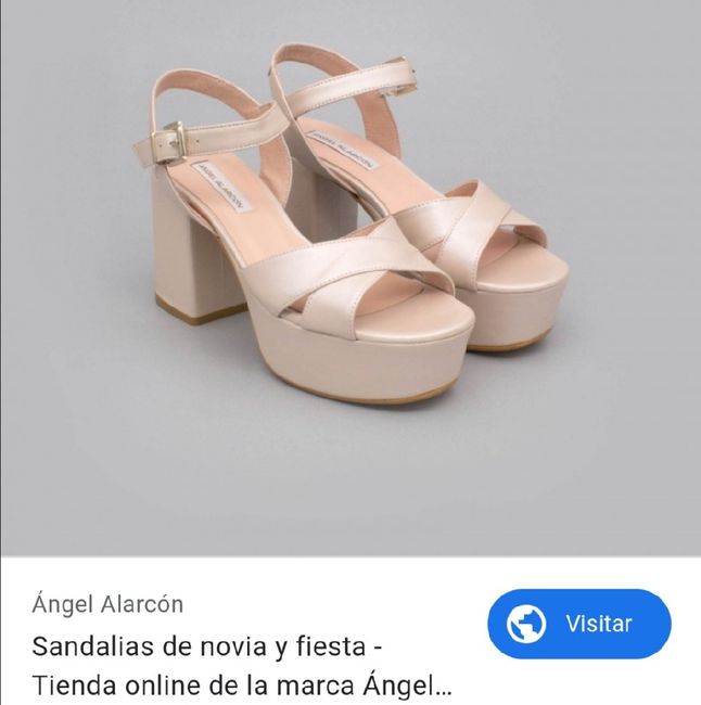 Zapatos de novia! Tacón gordo y plataforma??? 17