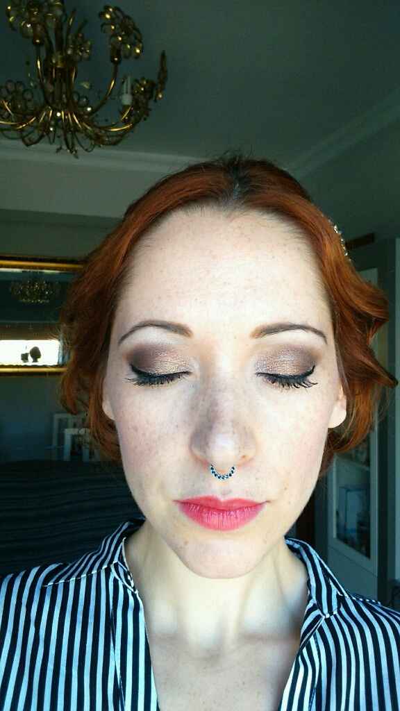 Primera prueba maquillaje y peinado - 3