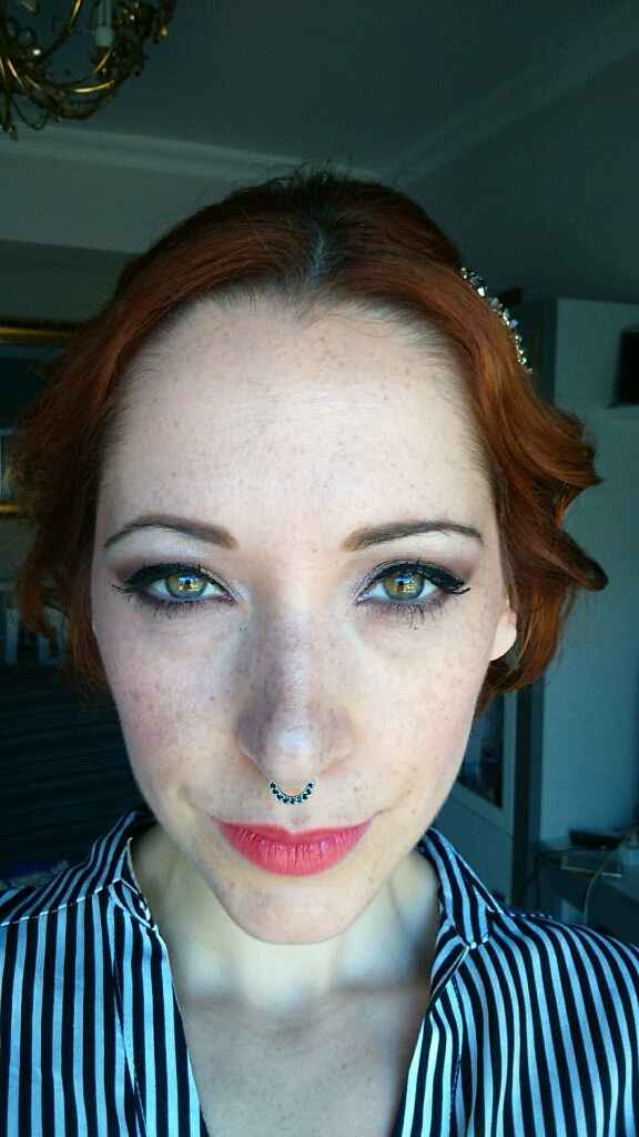 Primera prueba maquillaje y peinado - 4