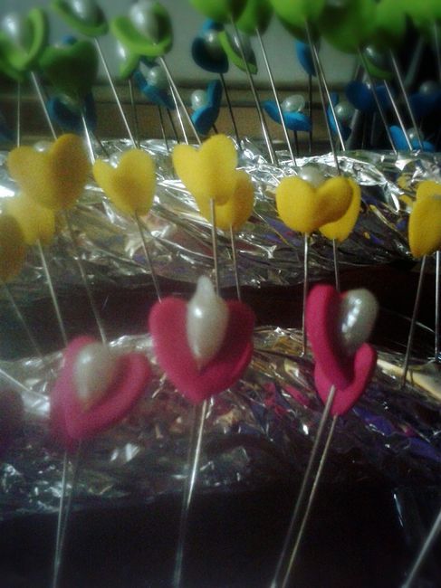 Alfileres de fimo - 1
