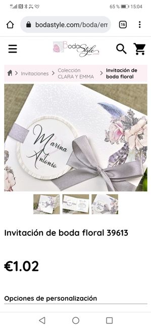 Montaje de invitaciones! 1