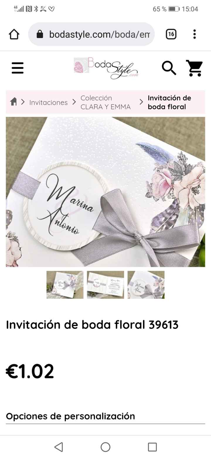 Montaje de invitaciones! - 1