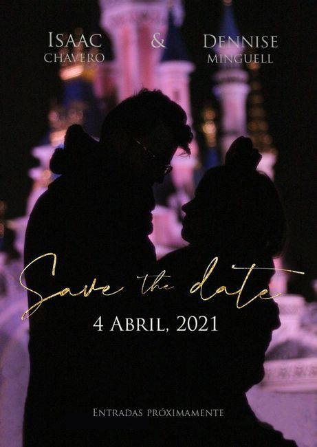 Nuestro save the date!! 1