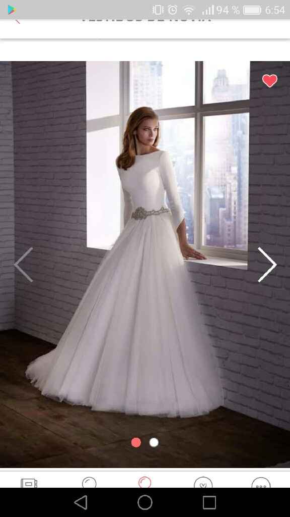 ¿El escote de tu vestido será romántico? - 1