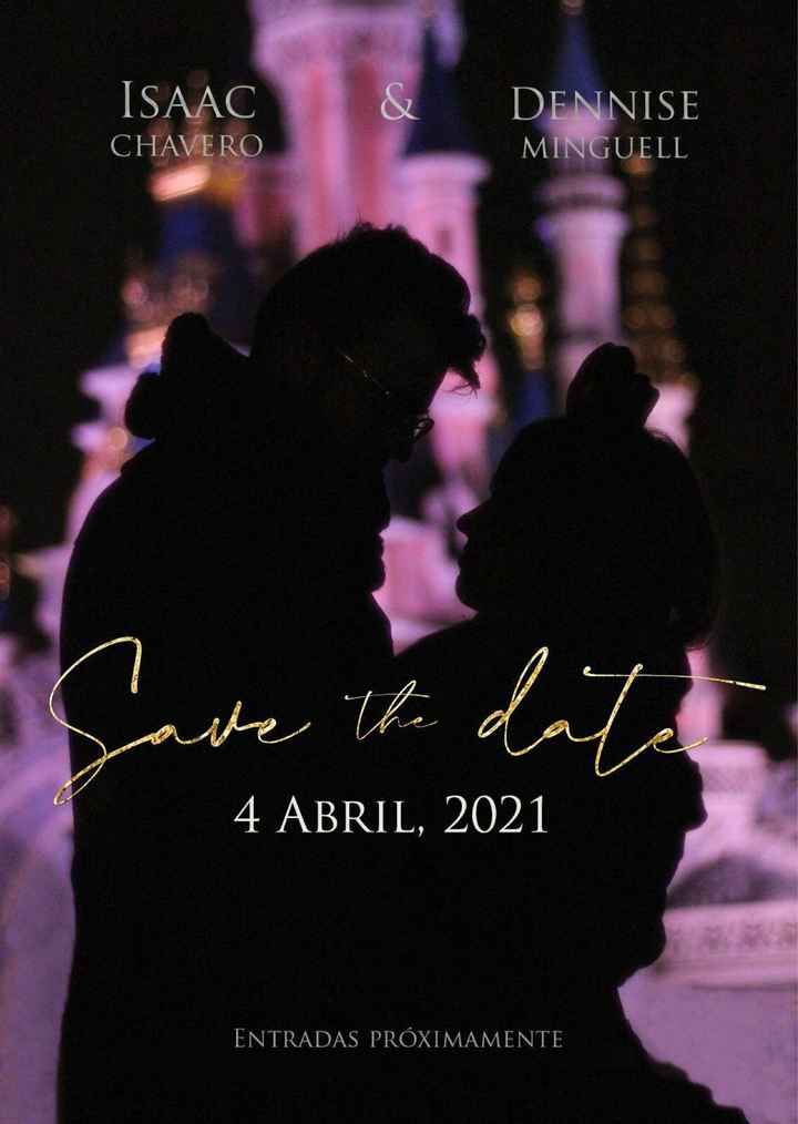 Nuestro save the date!! - 1