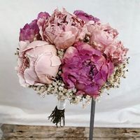Ramos de novia economicos flores preservadas tienda online - 1