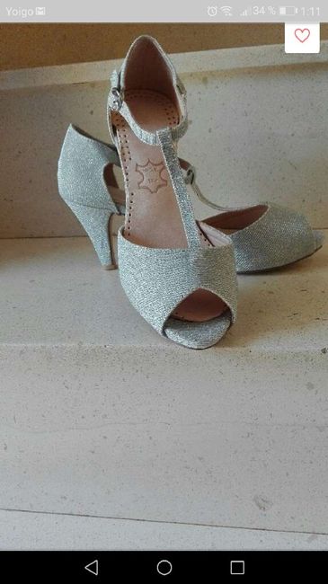 Mi vestido de novia, los zapatos y los pendientes - 3