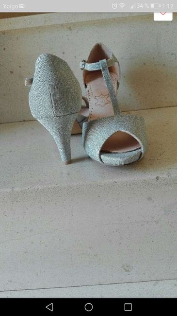 Mi vestido de novia, los zapatos y los pendientes - 4