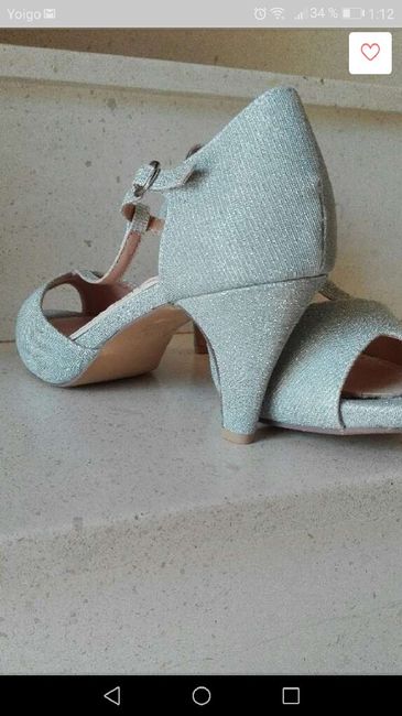 Mi vestido de novia, los zapatos y los pendientes - 5