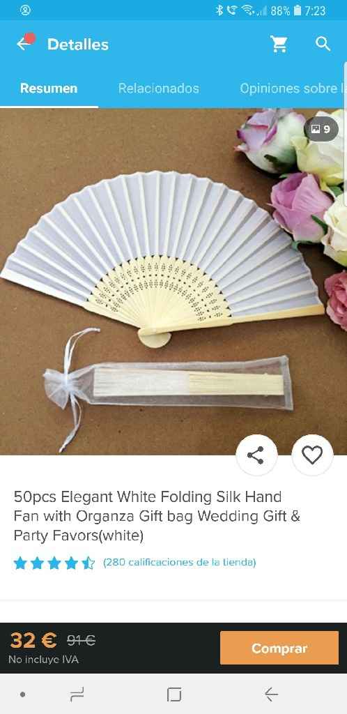 Abanicos bien de precio en Wish - 1