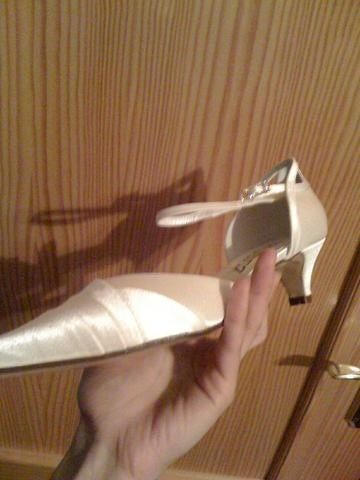 los zapatos de la boda