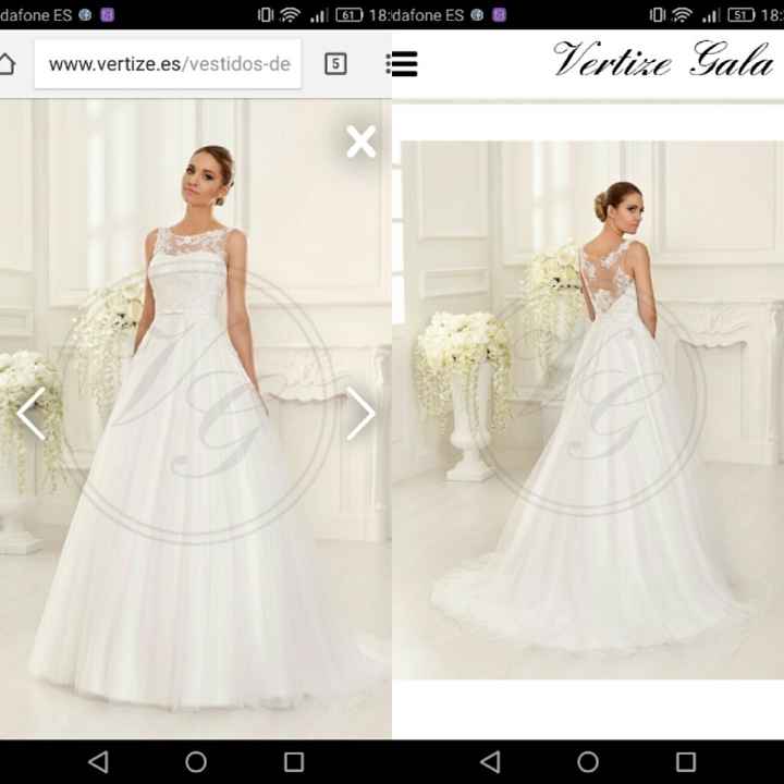 Vestidos vértize gala - 1