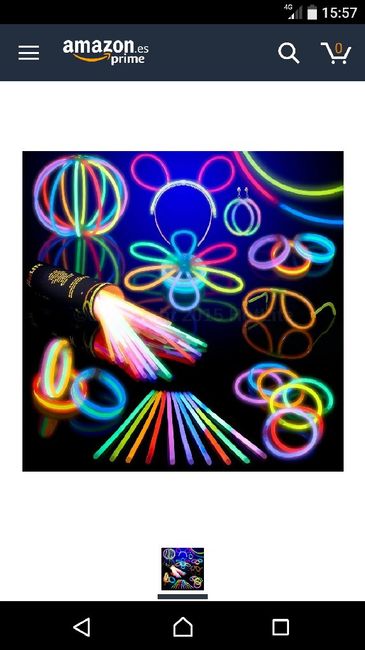 Pulseras fluorescentes - 1