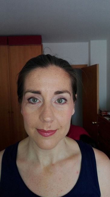 Prueba de maquillaje. - 2
