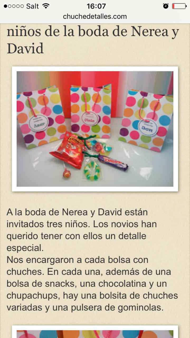 Regalo niños boda - 2