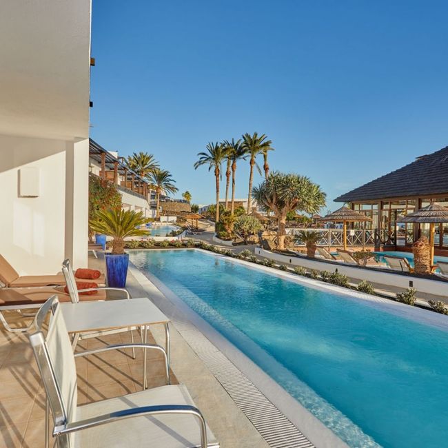 Hotel Canarias (habitación con piscina) 1