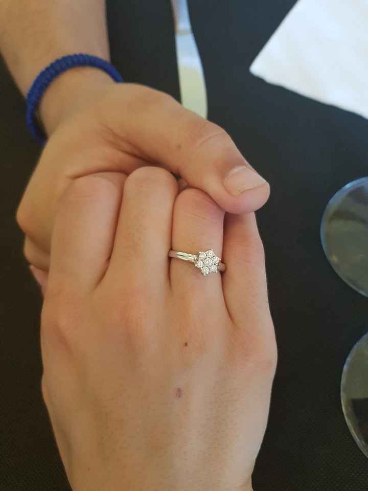 Anillo de pedida - 1