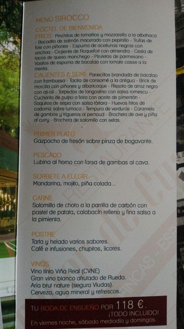 ¡sos! Ayuda con la elección en el menú. Mirador de Cuatro Vientos. - 3
