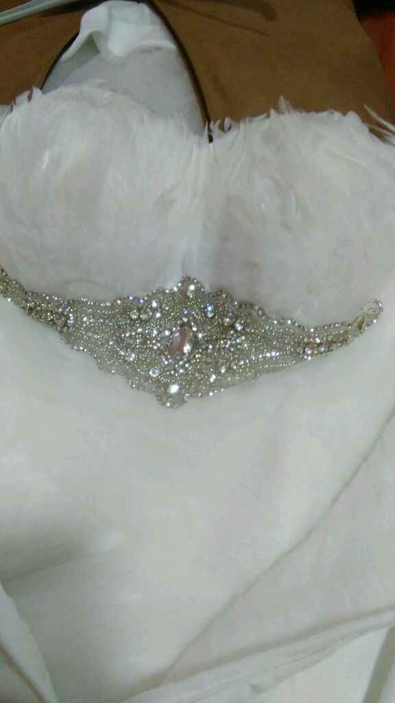 Enamorada de mi adorno para el vestido - 3