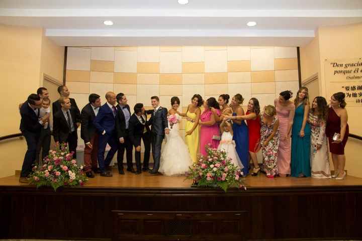 Con los amigos