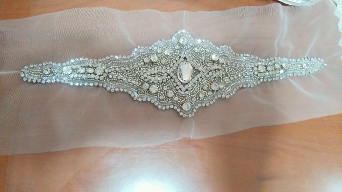 Enamorada de mi adorno para el vestido - 2