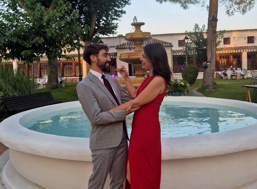 Silvia y David