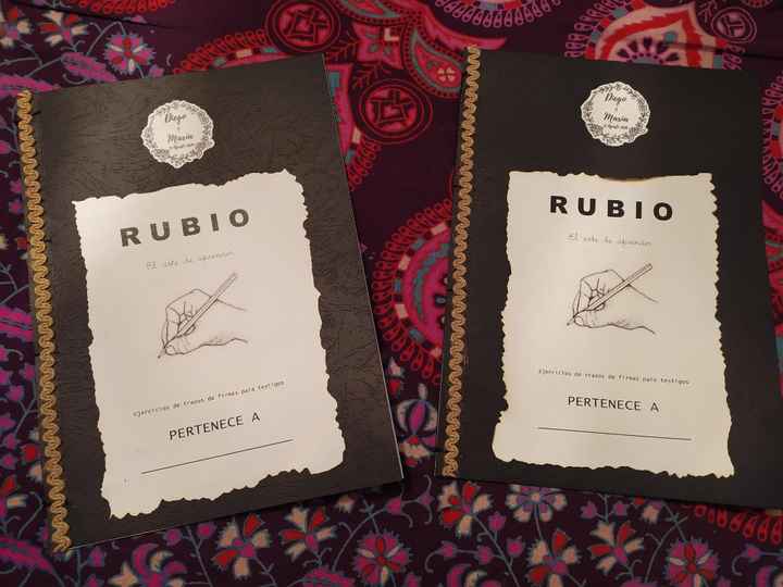 CUADERNILLOS TESTIGOS
