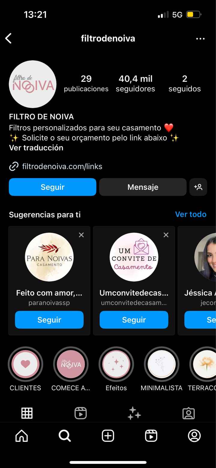 Filtro instagram - 1
