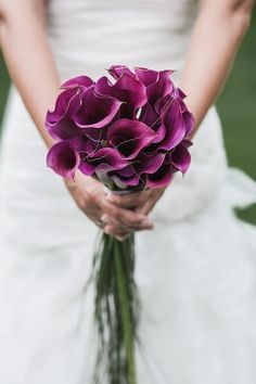 Ramo de novia morado y lila - 1